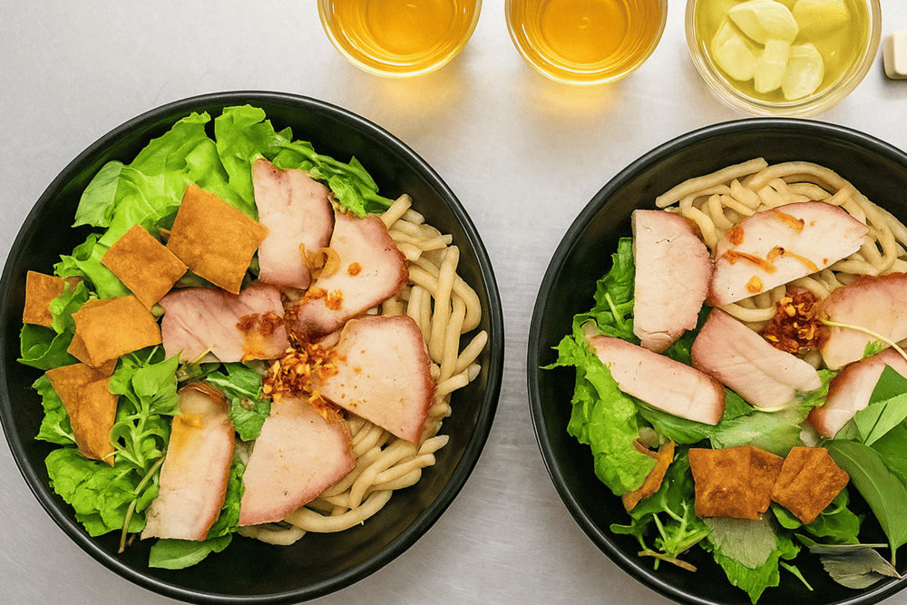 Cao Lau Thanh serves one of the most traditional versions of Cao Lau